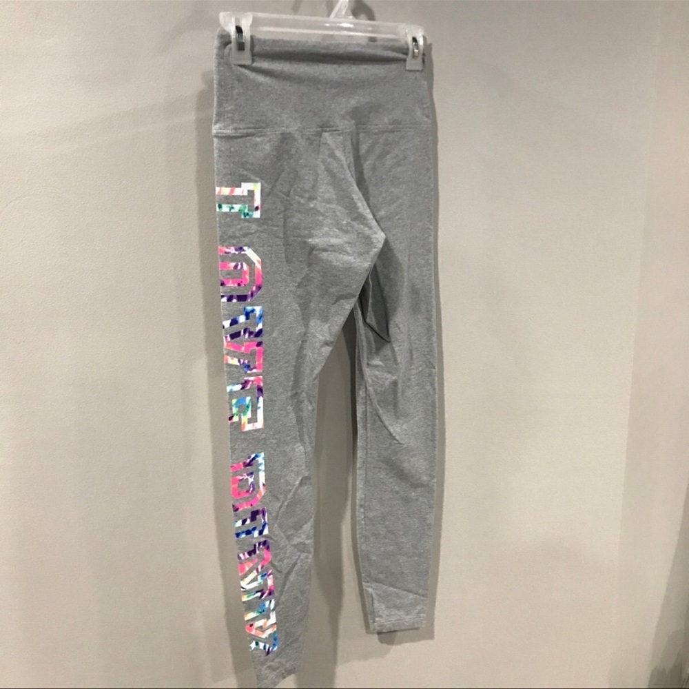 Victorias Secret PINK leggings with logo Size S